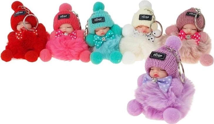 Pluche poppenhanger