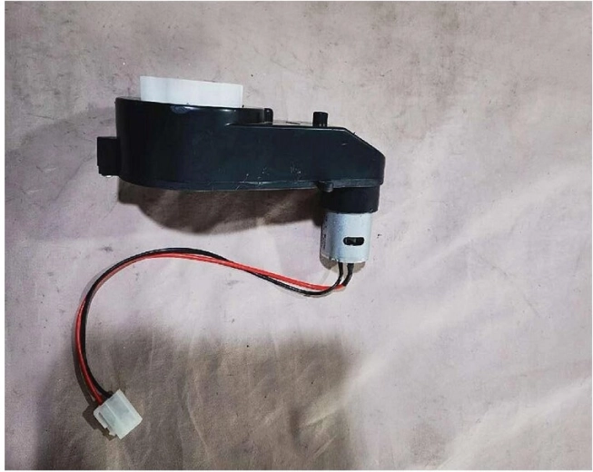 Versnellingsbak voor elektrische kinderauto Mercedes-Benz AMG SL 65 12V LS inclusief motor (rood/zwart) met kabel - 1 stuk