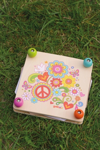 Prachtig Flower Power-motief