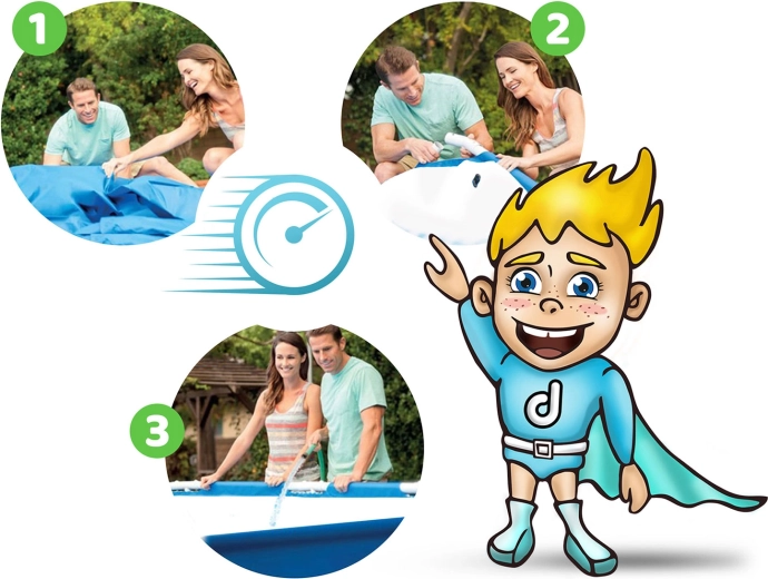 Snelle montage zonder gereedschap