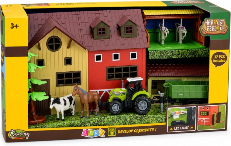Tractor met aandrijving, LED en geluid