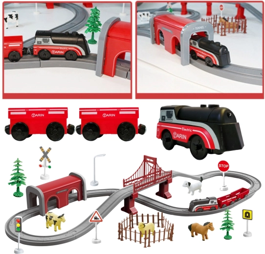 Elektrische locomotief voor een echte rijervaring