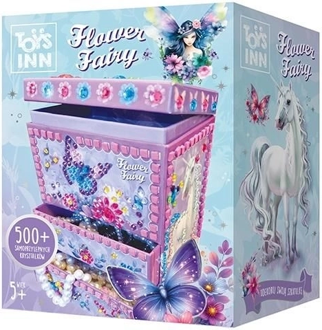Creatieve mozaïek sieradendoos FLOWER FAIRY Iris – TOYS INN