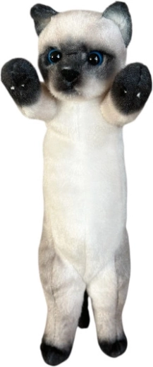 Pluche siamese kat 25 cm - 1 stuk
