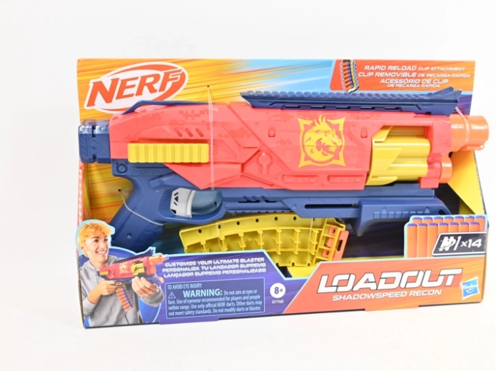 Nerf Loadout Shadowspeed - 1 stuk