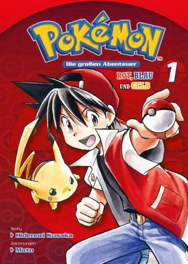 Pokémon – Groot avontuur: rood, blauw en geel 01 (manga)