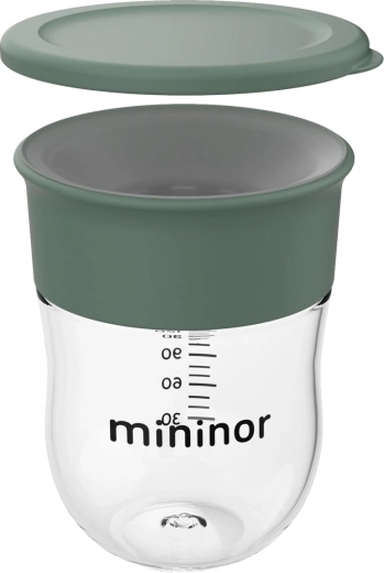 Mininor oefenbeker 220 ml willow green