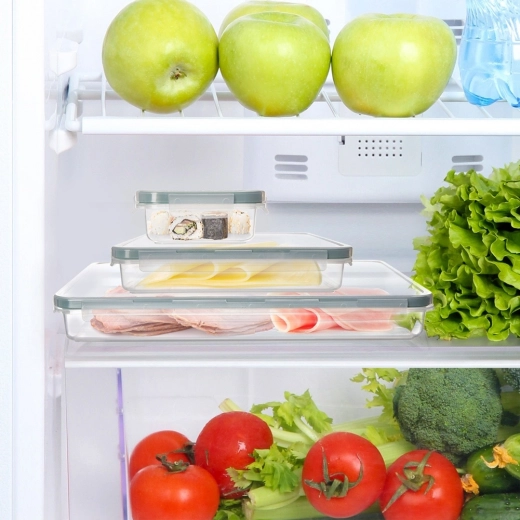 Ideaal voor de koelkast en stapelen