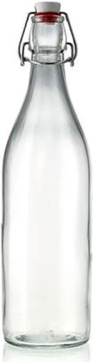 Glazen TORO-fles met beugelsluiting 260 ml