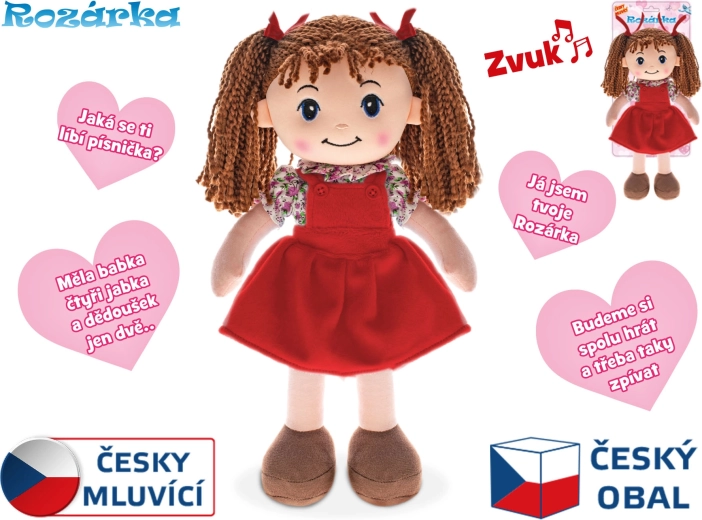 Pop Rozárka spreekt Tsjechisch 35 cm
