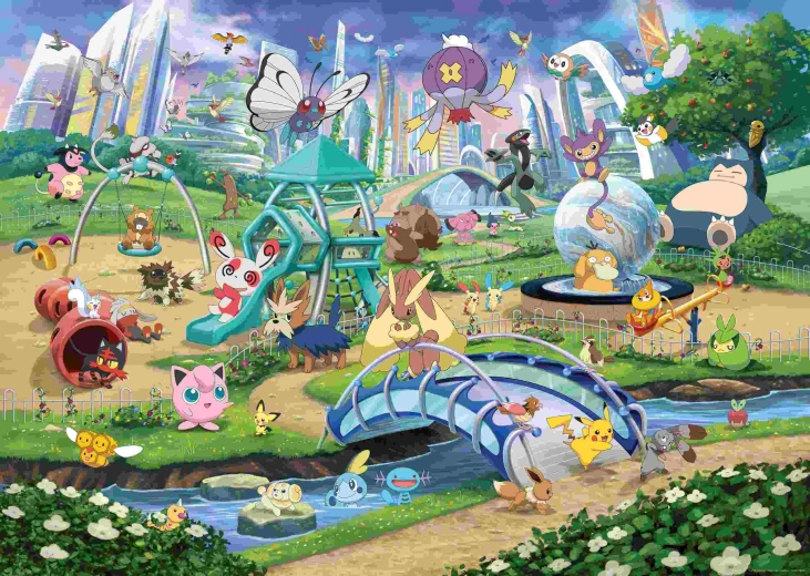 Ravensburger puzzel Pokémon Breakout 1, 1000 stukjes