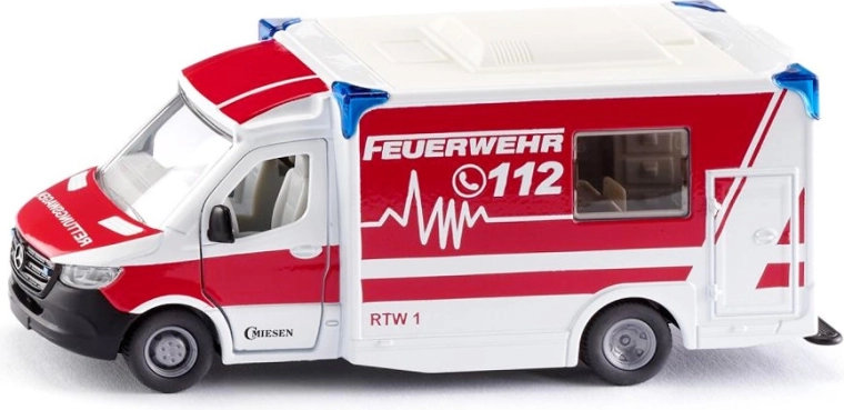 Siku ambulance MERCEDES-BENZ Sprinter type C met licht en sirene