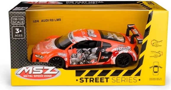 Verzamelmodel MSZ Audi R8 LMS WASA in schaal 1:24