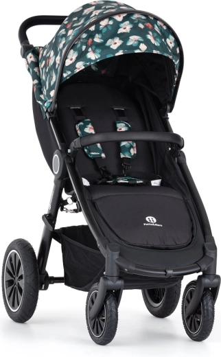 Petite&Mars sportieve kinderwagen Street+ Air black limited flowers