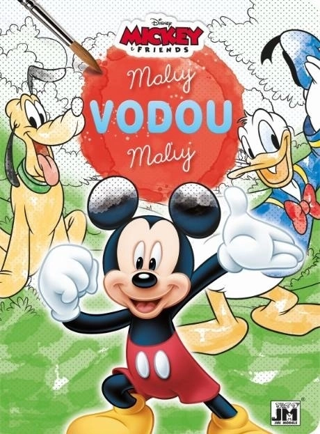 JIRI MODELS Schilderen met water Mickey en de racers