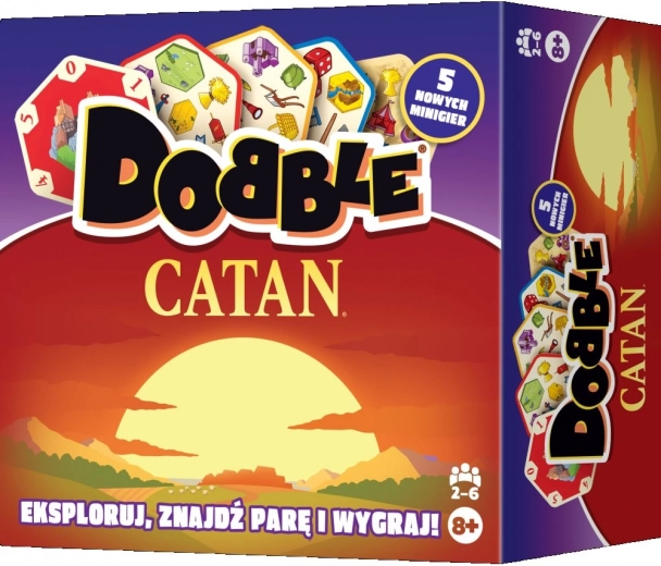 Dobble Catan – observatiespel met kaarten