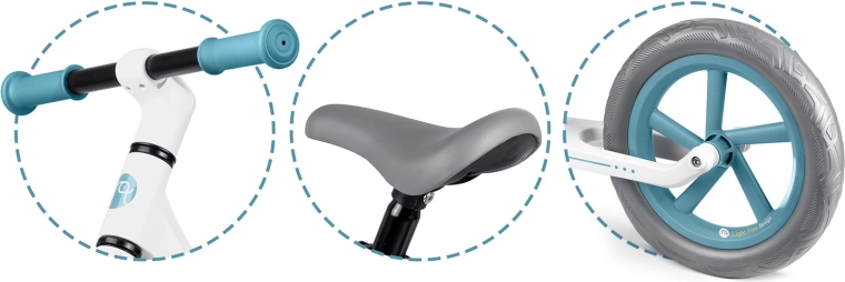 Groeiready: verstelbaar zadel