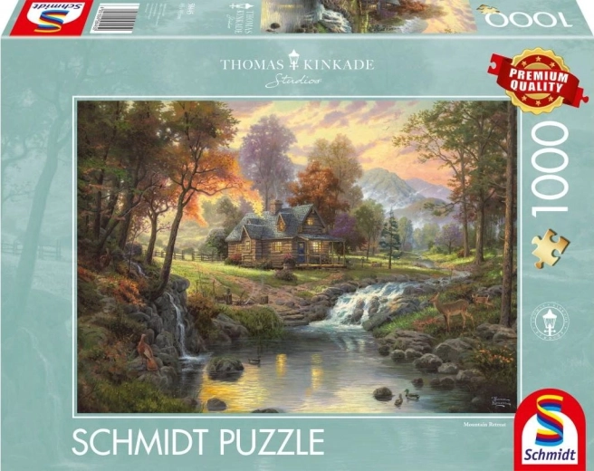 Schmidt puzzel Toevluchtsoord in de bergen, 1000 stukjes
