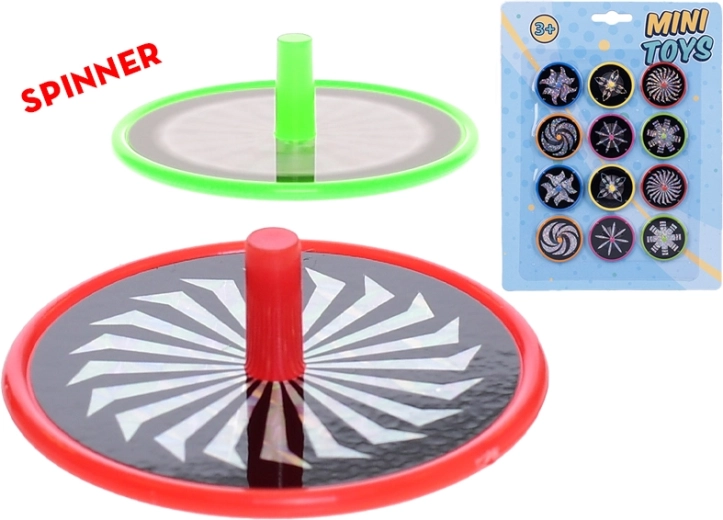 Spinner 4 cm – set van 12 stuks voor kinderen vanaf 3 jaar