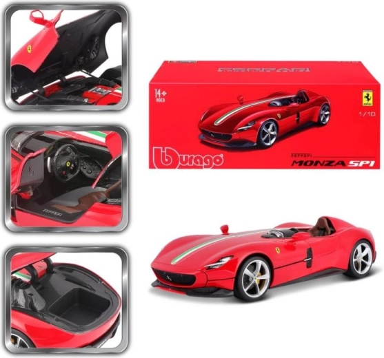 Bburago Ferrari Monza SP1 rood automodel 1:18