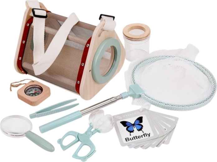 Houten set voor het vangen van insecten KABI 3+