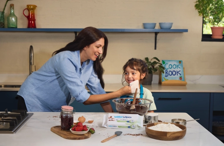 Getextureerd oppervlak voor effectieve reiniging