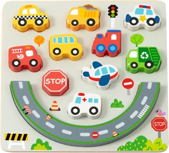2Kids Toys balanceerpuzzel City 2 in 1