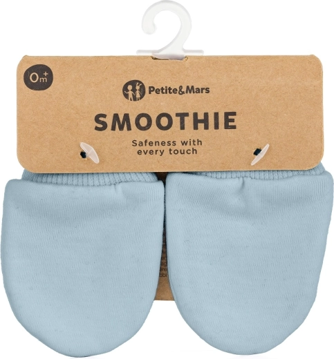 Petite&Mars babyhandschoentjes Smoothie Sky Blue