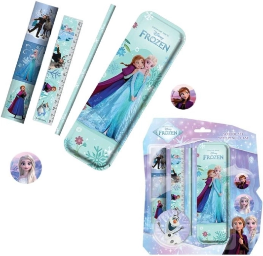 Schoolset met etui Frozen