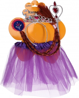 Set carnaval prinses paars