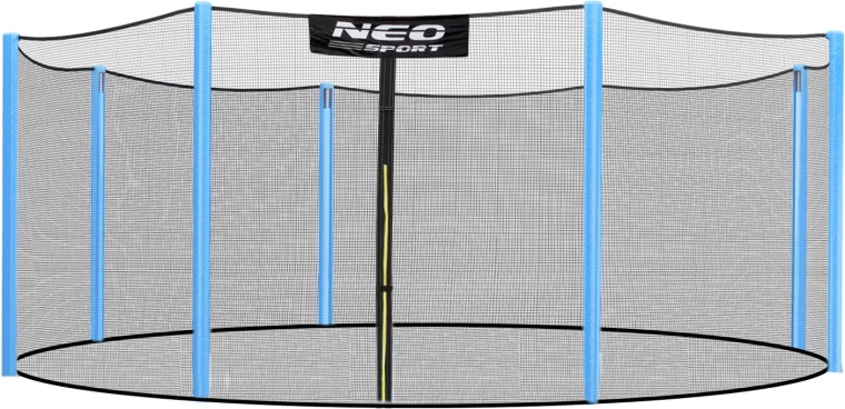 Neo-Sport extern veiligheidsnet voor trampoline 397–404 cm 13 ft voor 8 palen