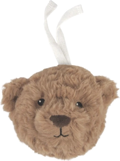 Flow knuffel met hartslag voor onderweg Lou on the Go Brown - 1 stuk