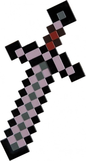 kunststof Netherite zwaard Minecraft 52 cm