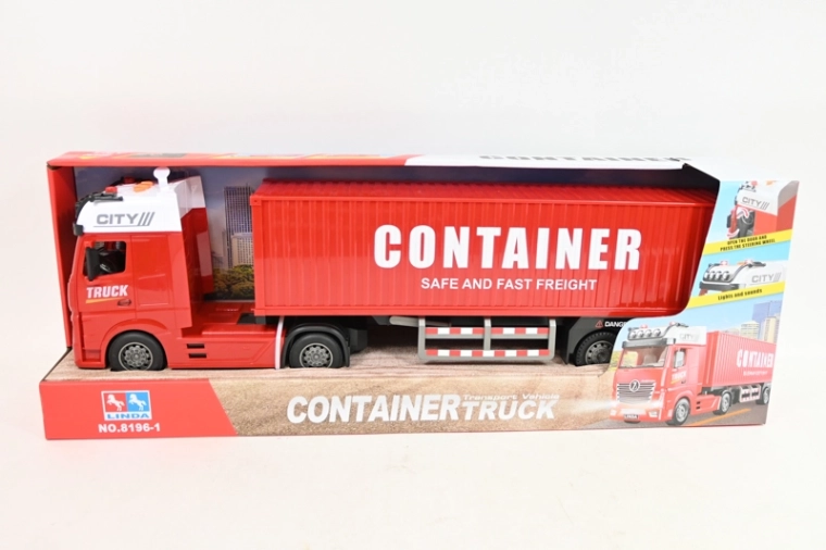 TIR-containertruck 59 cm met licht en geluid