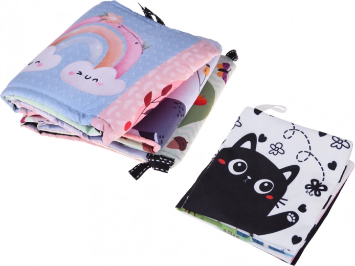 Contrasterende boekjes en veilig spiegeltje