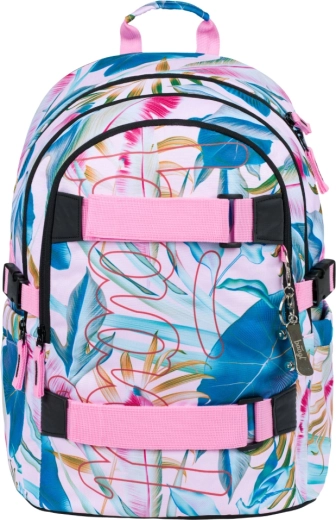 Ergonomische rugzak met skateboardbevestiging