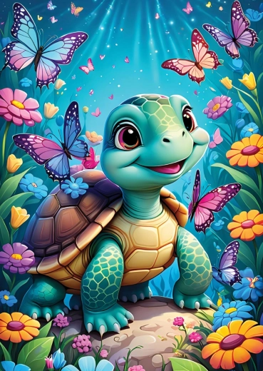 Yazz puzzel schildpad 1000 stukjes