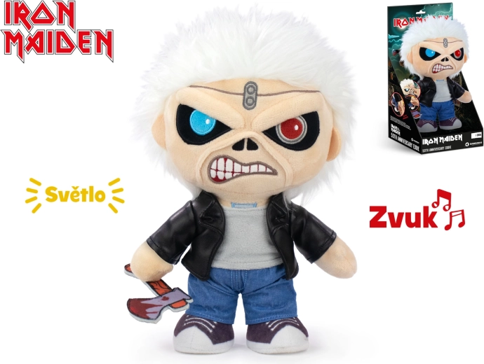 Pluchen knuffel Eddie ter gelegenheid van het 50-jarig jubileum van IRON MAIDEN