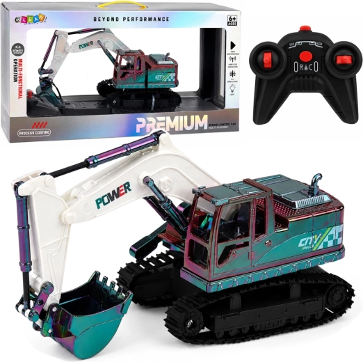 RC-rupsgraver met afstandsbediening chameleon met verlichting 1:14