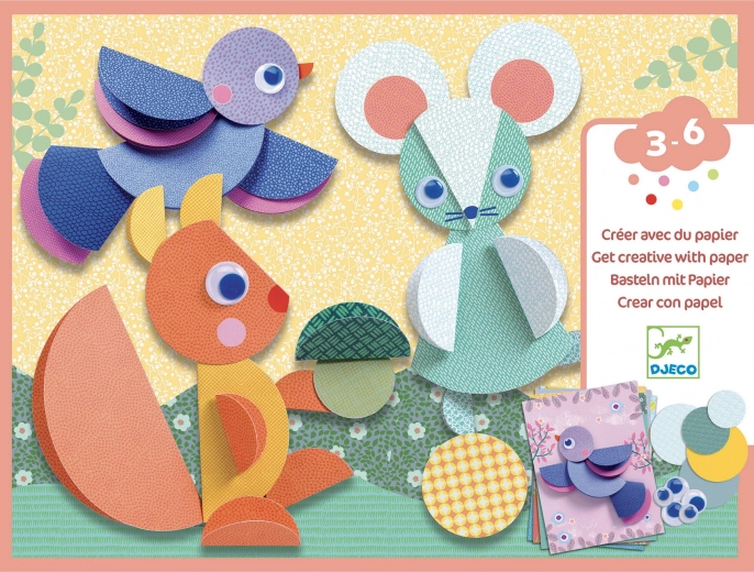 Creatieve set 3D Diertjes Djeco