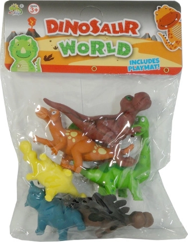 Set dinosaurusspeelfiguren voor kinderen (6 stuks)