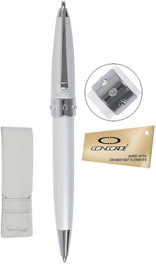 Balpen Concorde Lady Pen, parelmoer roze