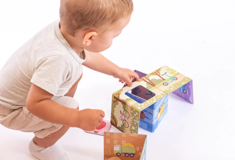 Stevig leporello voor kleine handjes