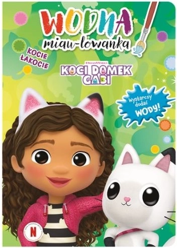 Magisch waterkleurboek Gabby's Poppenhuis: Kattenlekkernijen