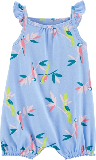 Carter's zomerjumpsuit Blue Bird voor meisje