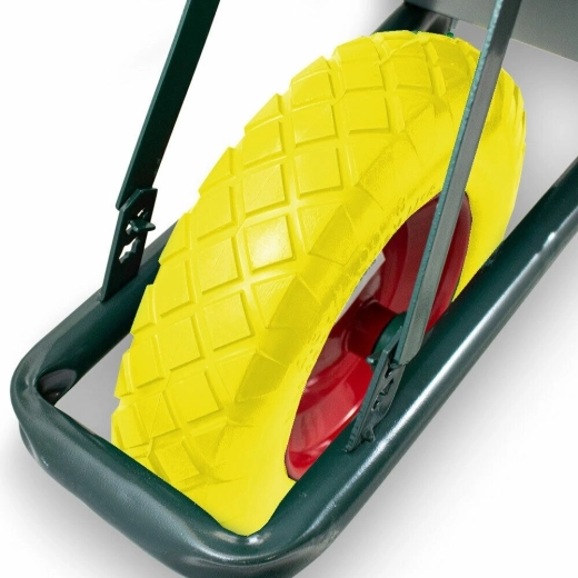 massief pu wiel bestand tegen lekrijden