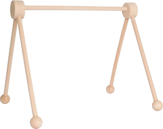 Jabadabado houten babygym in natuurlijke uitvoering