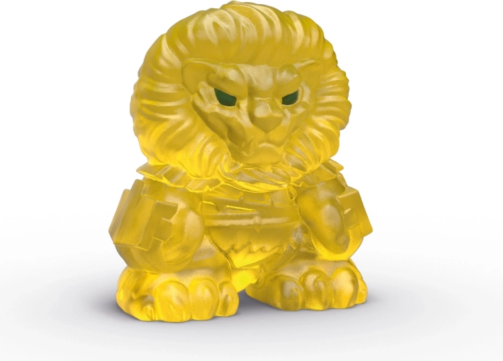 Transparant mini-figuur met leeuwenmanen