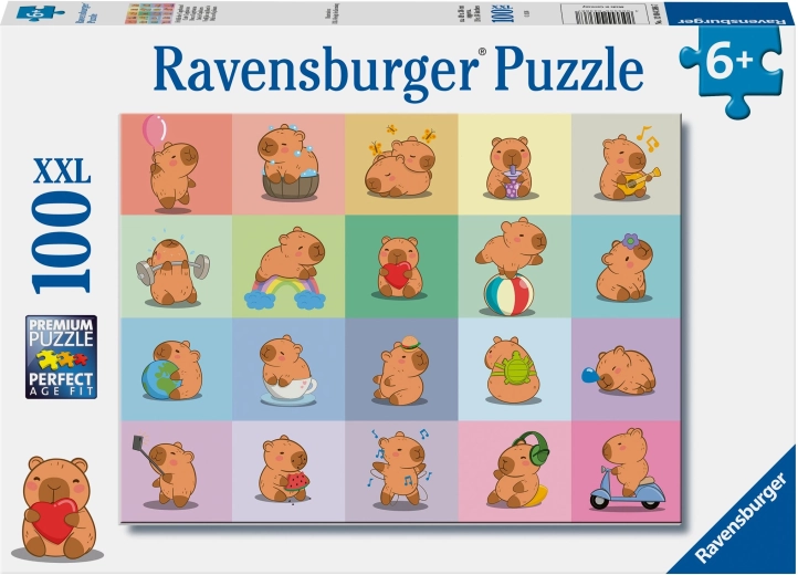 Ravensburger puzzel capibara 100 stukjes