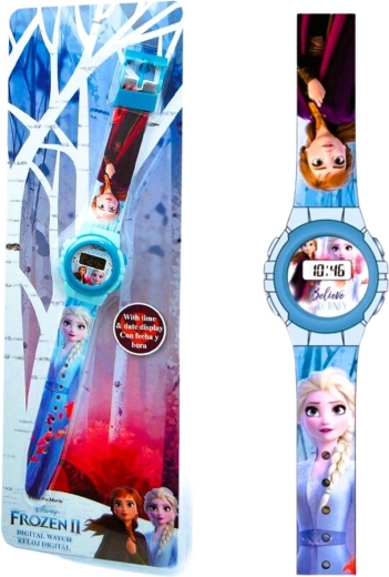 Digitale horloge Frozen - 1 stuk